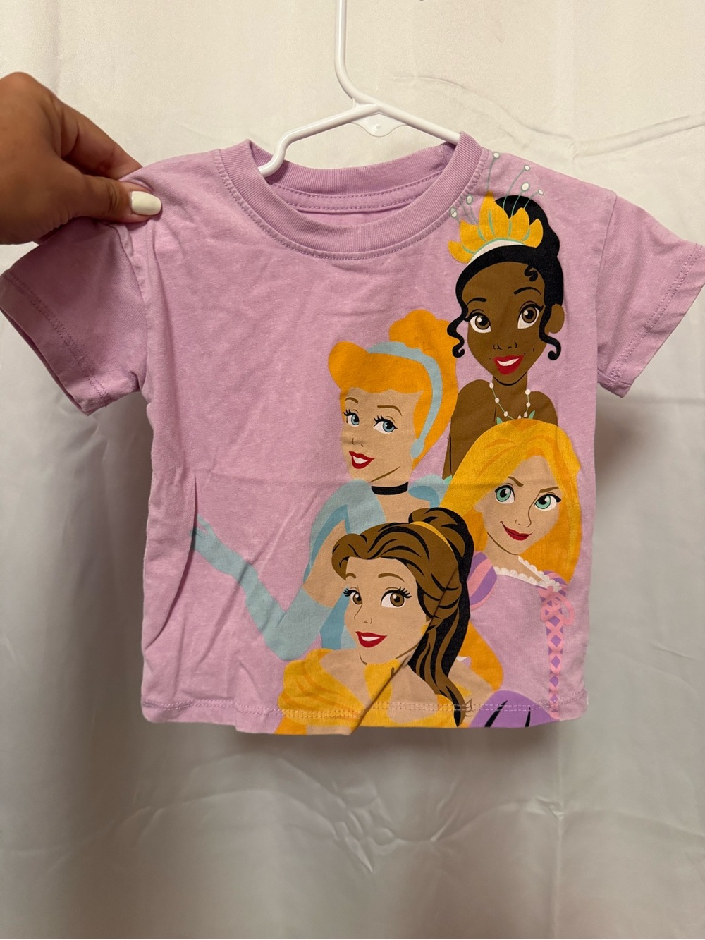 Disney Girls' Lilac Princess Character Tee - Disney